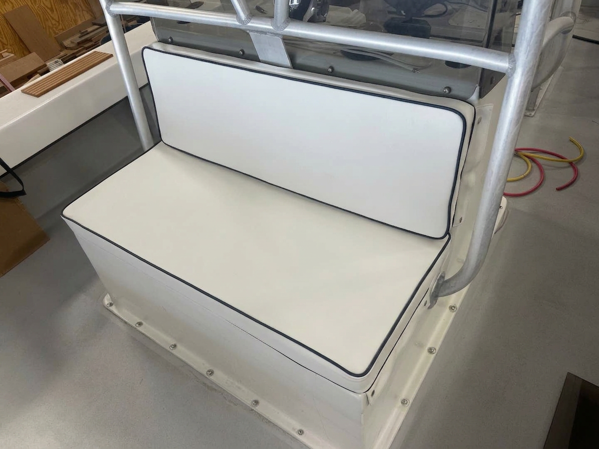 Leaning Post Bench — Bench Cushion by The Ship's Tailor